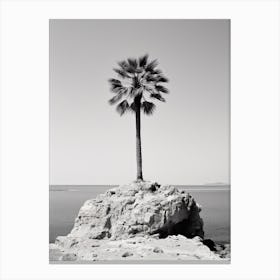 Ibiza, Spain, Black And White Photography 3 Canvas Print