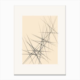 Abstract Lines Canvas Print