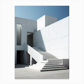 Modern Architecture Minimalist 4 Canvas Print