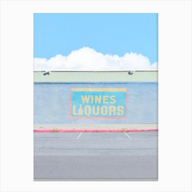 Clouds And Wine Canvas Print