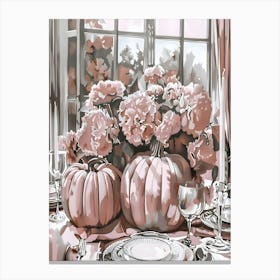 Thanksgiving Table 2 Canvas Print