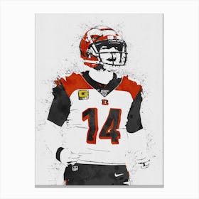 Andy Dalton Cincinnati Bengals Canvas Print