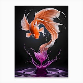 Koi Fish 24 Canvas Print