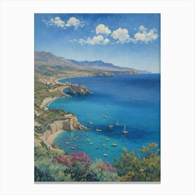 Sardinia Mediterranean Bliss Canvas Print