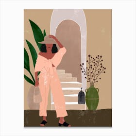 Marrakech Girl Canvas Print