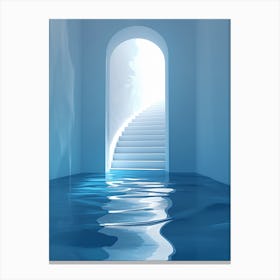 Watery Doorway Canvas Print