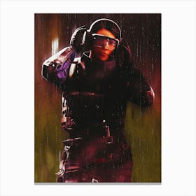 Ying Operator (Tom Clancys Rainbow Six Siege) Canvas Print