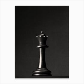 CHESS - The Black Queen I Canvas Print