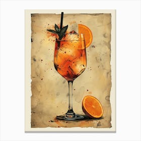 Tequila Cocktail 7 Canvas Print