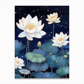 Lotus Flower 1 Canvas Print