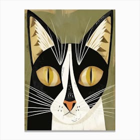 Cat Portrait 12 Canvas Print