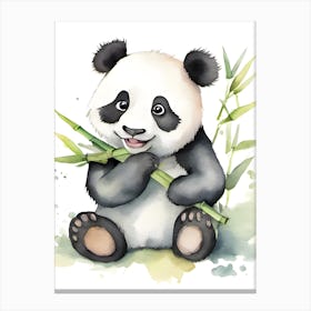 Panda Bear Canvas Print