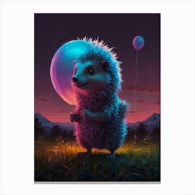 Hedgehog 10 Canvas Print