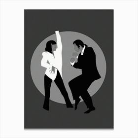 Pulp Fiction Dance Canvas Print