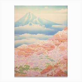 Mount Tateyama In Toyama, Japanese Landscape 4 Canvas Print