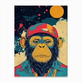 Chimpanzee Canvas Print