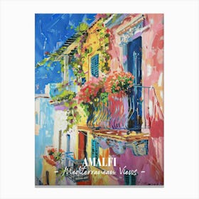 Mediterranean Views Amalfi 3 Canvas Print