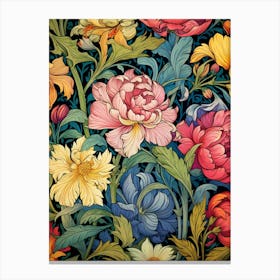 Floral Wallpaper 171 Canvas Print