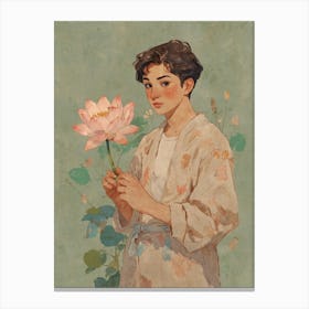 Lotus Flower 7 Canvas Print