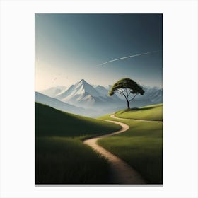 Lone Tree 2 Canvas Print