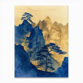 Chinese Mountains 72 Canvas Print