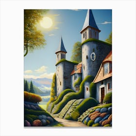 Fairytale Castle 1 Canvas Print