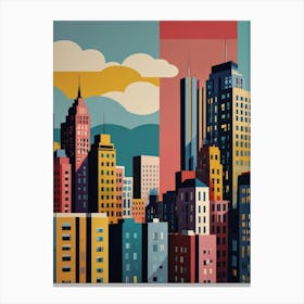 Cityscape 11 Canvas Print