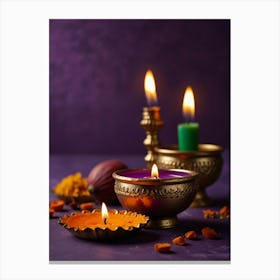 Diwali Celebration Canvas Print