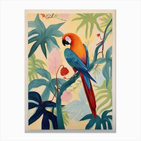 Tropical Parrot 1 Canvas Print
