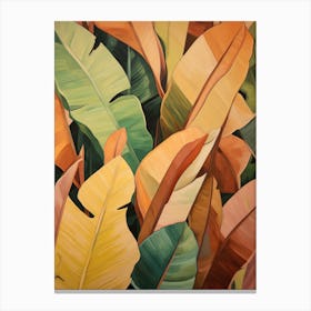 Banana Leaves Canvas Print