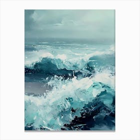 Ocean Waves 5 Canvas Print