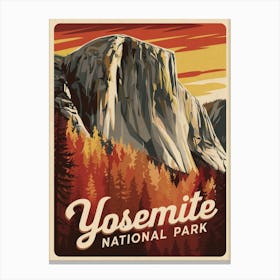 Yosemite National Park 3 Canvas Print