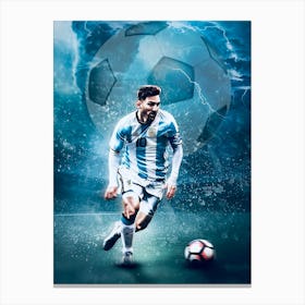 Lionel Messi Canvas Print