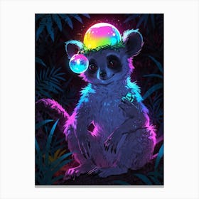 Lemur 3 Canvas Print