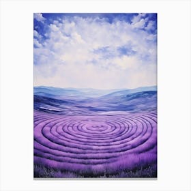 Lavender Fields Canvas Print Canvas Print