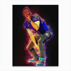 Spirit Of Chris Martin Performs In Manchester Canvas Print