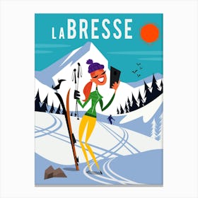 La Bresse Poster Canvas Print