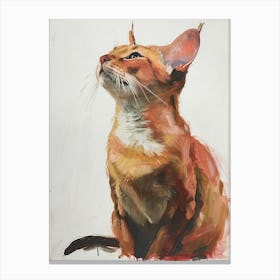 Manx Cat Painting 4 Canvas Print