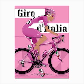 Giro Grand Cycling Tour Canvas Print