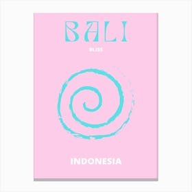 Bali Bliss Indonesia Canvas Print