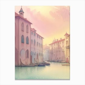 Venice in Silent Canvas Print