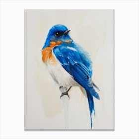 Bluebird Canvas Print