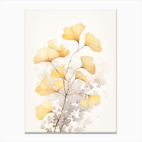 Ginkgo Leaves 2 Canvas Print