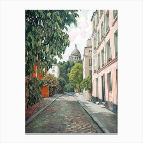 Paris Street Canvas Print