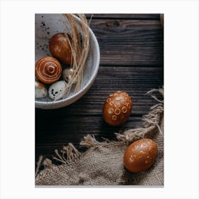 Easter Eggs 629 Canvas Print