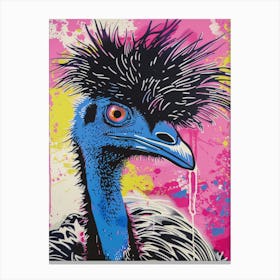 Emu pop Canvas Print