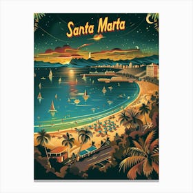 Santa Marta Colombia Canvas Print