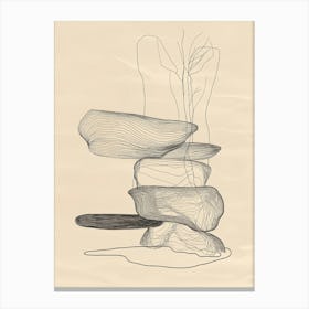 Stumbling Stones Canvas Print