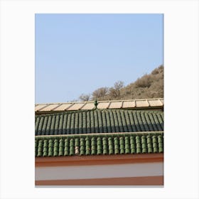 Roof Of A House Canvas Print