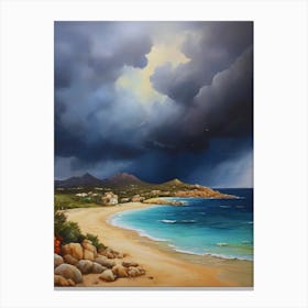 Stormy Sea.20 Canvas Print